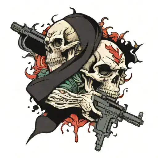 Skull Vomit Gun
