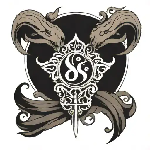 A Six With An Infiniti Symbol