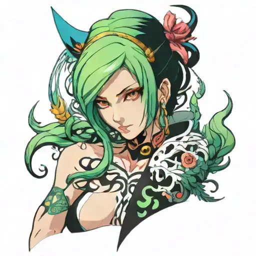 Neliel Anime Bleach Incorporating Elements