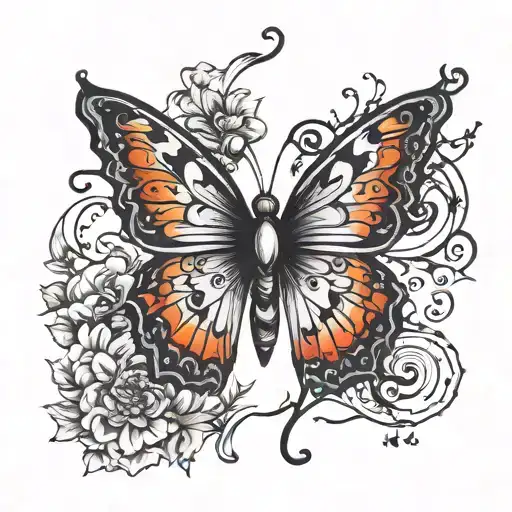 Semicolon Butterfly