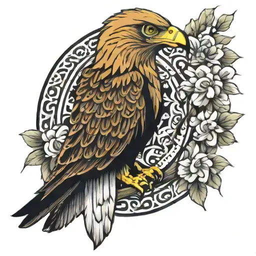 Golden Eagle With Kaze