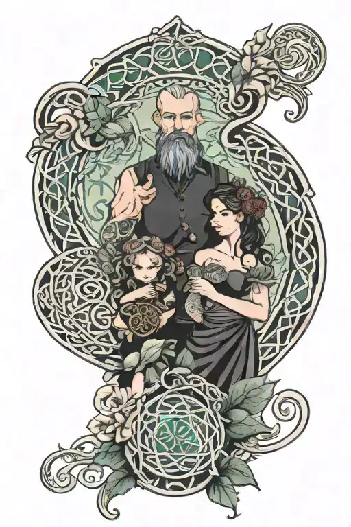 Celtic Father Daughter Sabrina