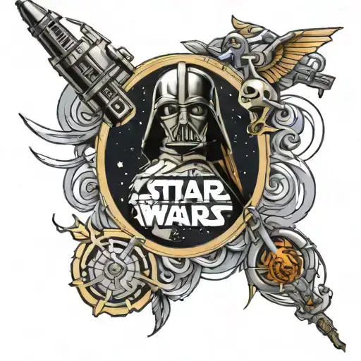 Star Wars Tattoo Sleeve