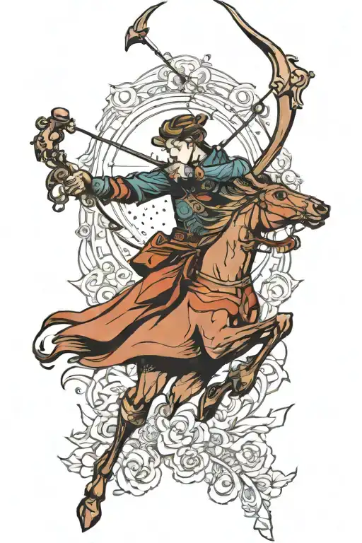 Sagittarius Archer Shooting