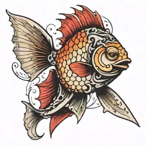 Mechanical Fish Jumping
