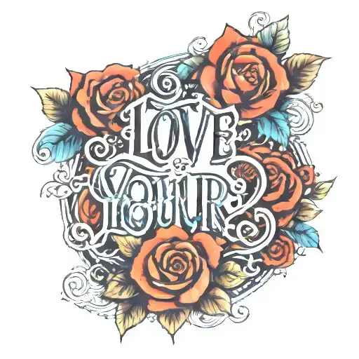 Love Yourz Written Inside