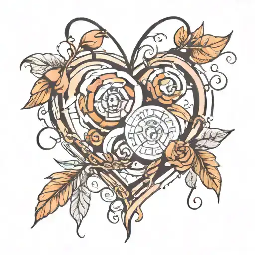 Coordinates In A Heart Intertwined