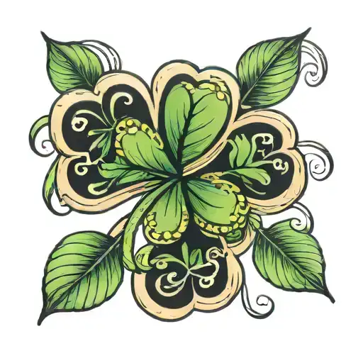 4 Leaf Clover Inside