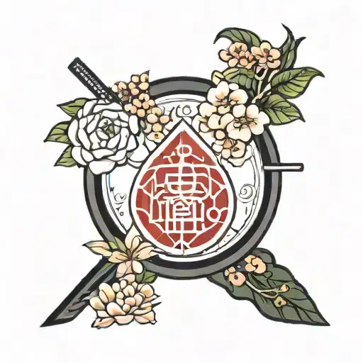 Ikigai Symbol With Complete Phrase