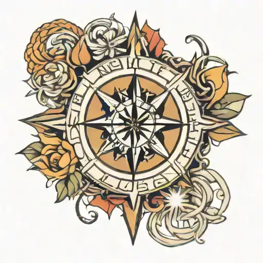 Compass Rose Intertwined