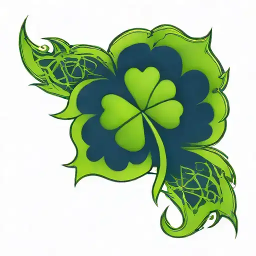 Celtic Four Leaf Clover
