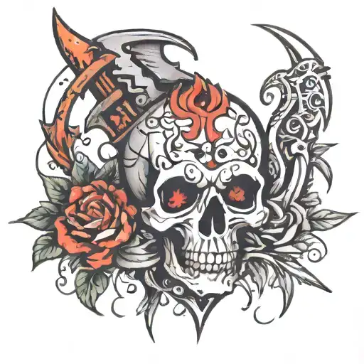 Broken Sword That Is Being Repaired With Life Experiences