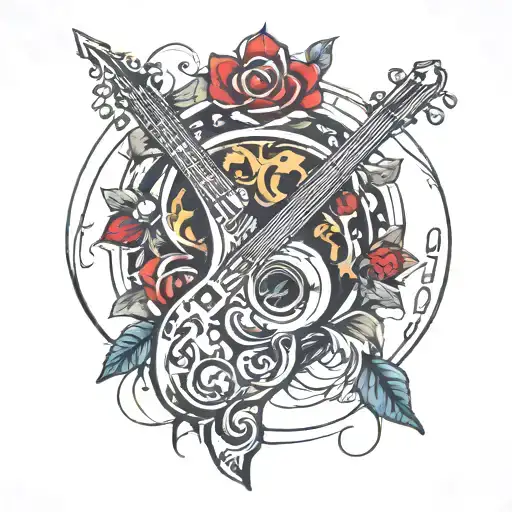 Discipline With A Music Logo Combined