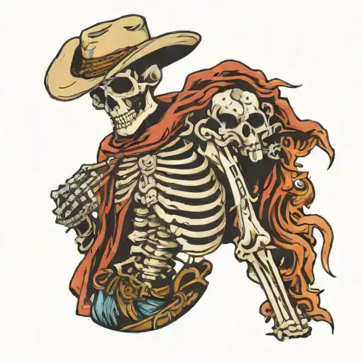 Skeleton Cowboy