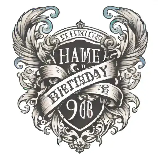 Name And Birthday And Year Written Undernith