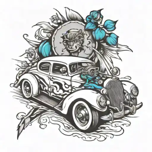 Racing Family Car Speeding