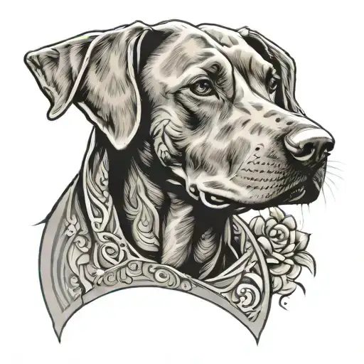 Shade Of 3 Vizsla Dog