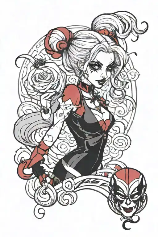 Harley Quinn Storm X-men Medusa