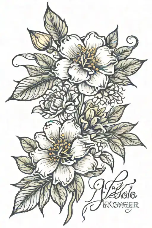 July November Birth Flower