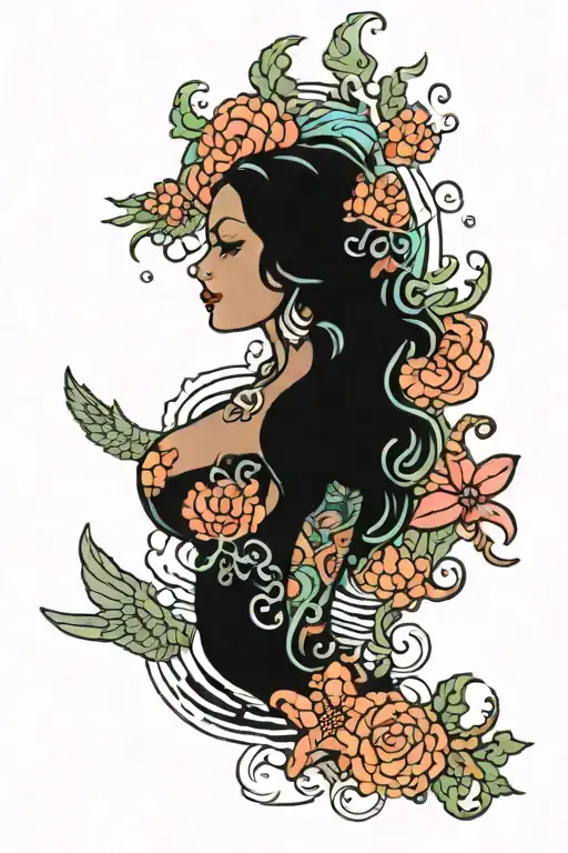 Under Water Siren Evil Beautiful Coral Reefs And Exotic