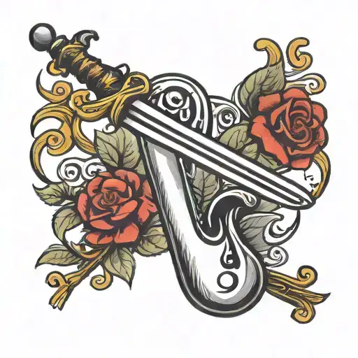 Eighth Note And Sword