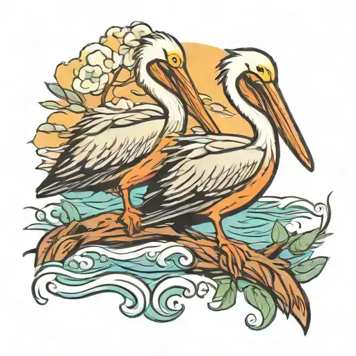 Pelicans Color