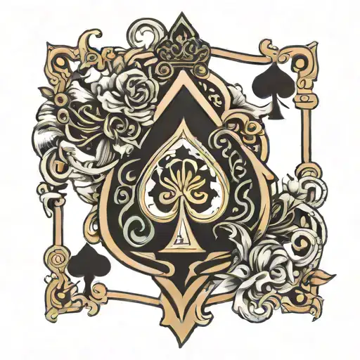 King Of Spades Symbol