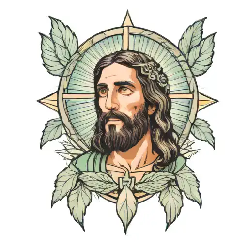 Jesus Holding Peyote