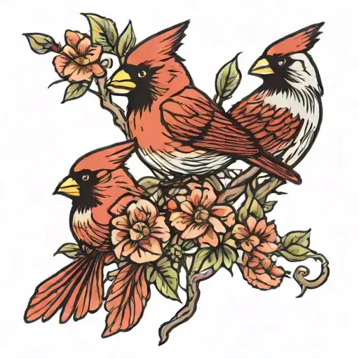 Beach Family Cardinal