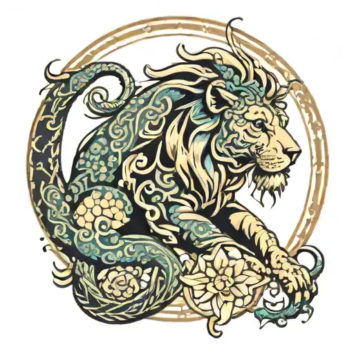 Tarus Aquarius Leo Pices Zodiac Sign That Incorporates