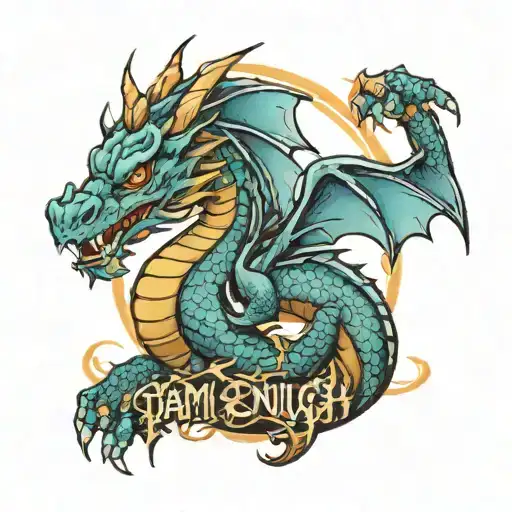 Dragon With I Am Enough