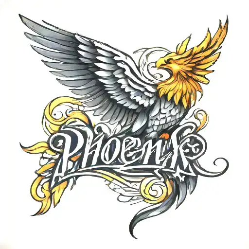Phoenix Name Written