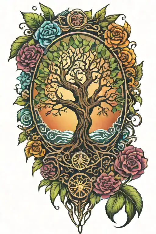 Tree Of Life Chakra Energy
