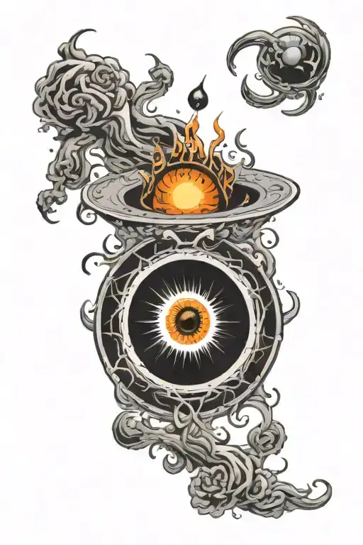 Black Hole Surrounded