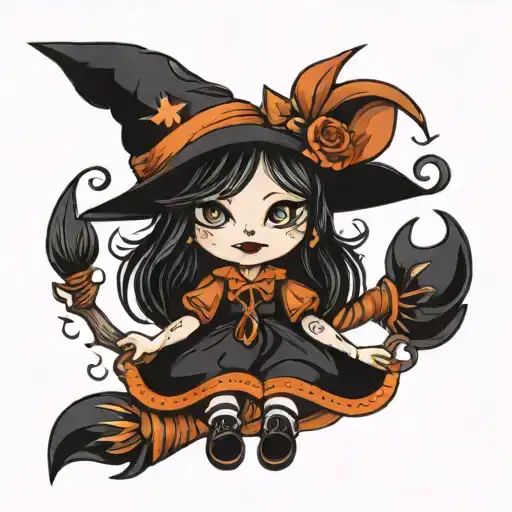 Witch Rag Doll