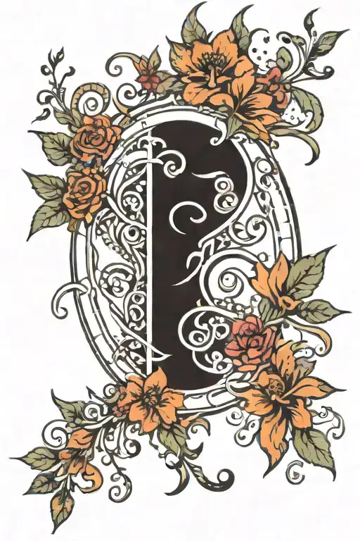 A Pentergram In A Circle