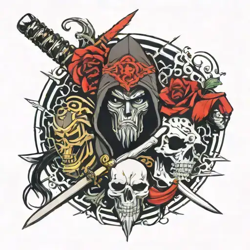 Katana And Street Warrior Mentality Style