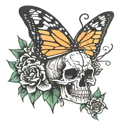 Monarch Skull Shinedown