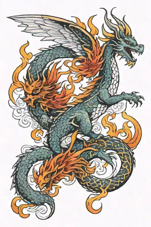 Dragon And Phoenix