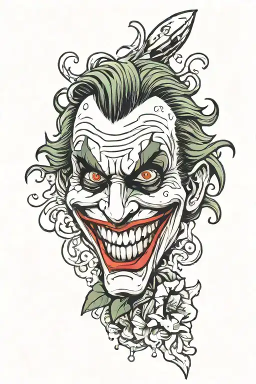 Joker Hand Smile