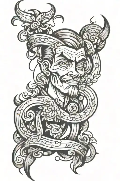 Cartoon Strip Winding