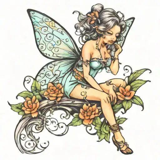 Tramp Stamp Fairy Theme