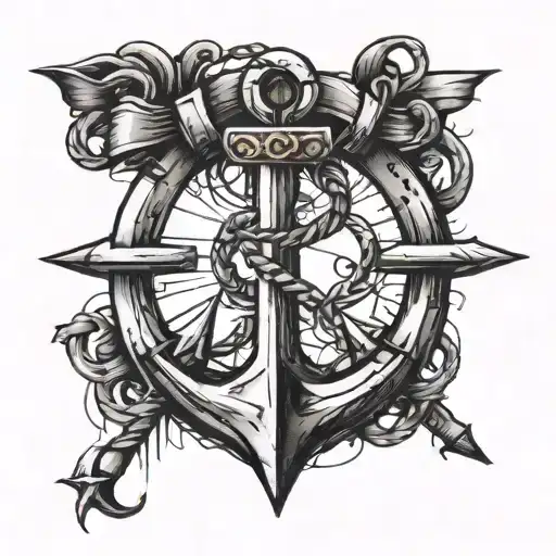 Anchor And Cross