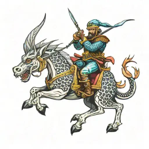 Sant George Killing The Dragon
