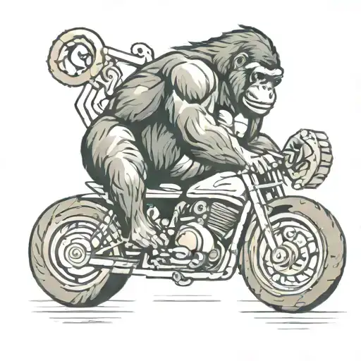 Gorilla Pulling Wheel Chocks