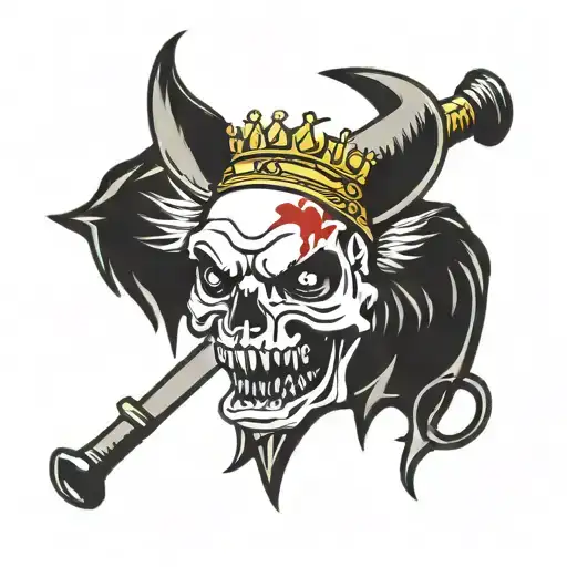 Jackass The Movie Logo With Crown