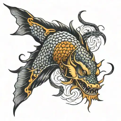 Dragon Fish Transforming