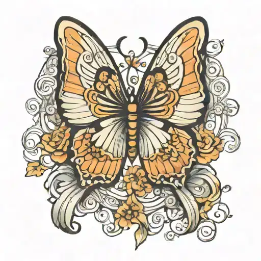 Angel Wing Butterfly Wings