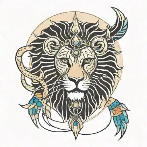 Egyptian Goddess Lion
