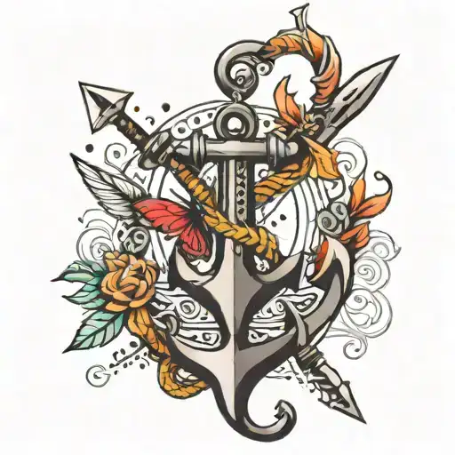 Anchor And Arrow Weapon